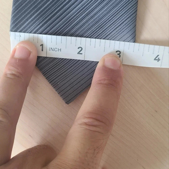 🇫🇷DIOR Vintage  Tie, Burgundy and Grey - Picture 10 of 10